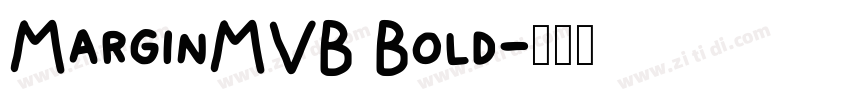 MarginMVB Bold字体转换
